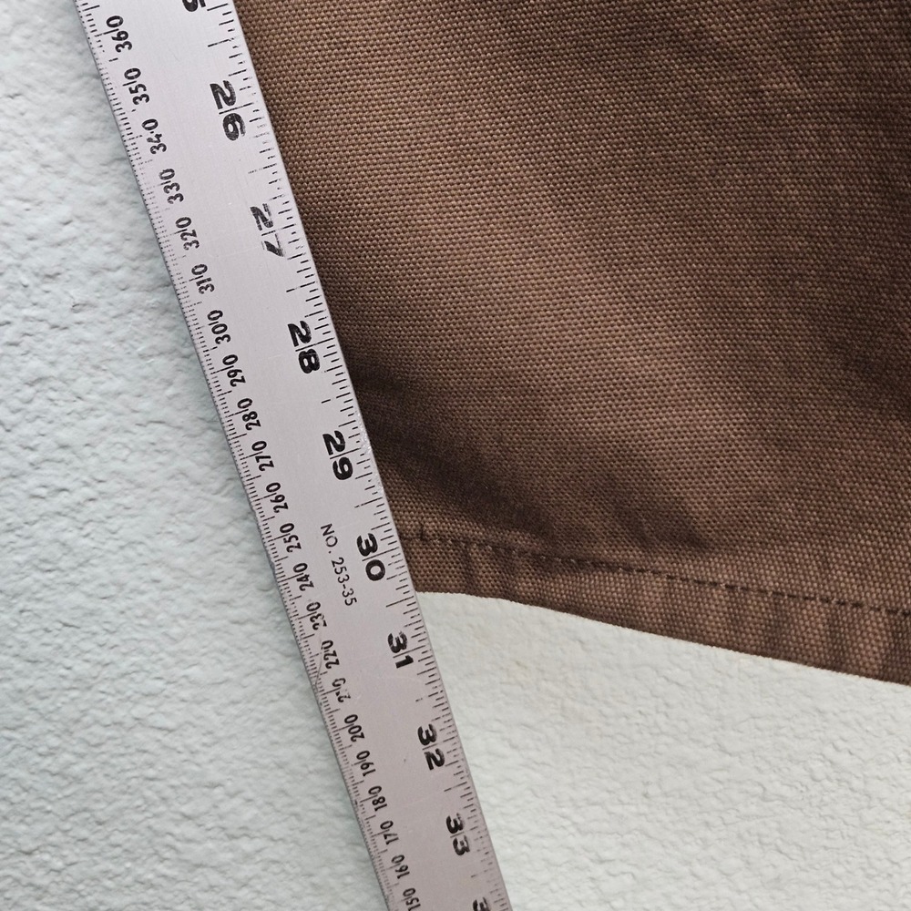 Dickies Carpenter Jeans 34x32 Brown Relaxed Fit Duck Canvas Utility Workwear - Picture 10 of 11